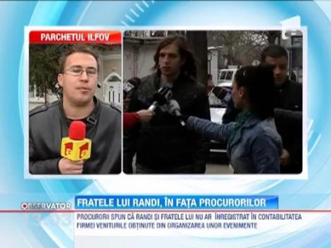 Fratele artistului Randi, in fata procurorilor