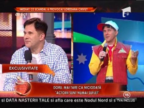 Doru Octavian Dumitru, mai tare ca niciodata: "Acum comedia se cheama prosteala"