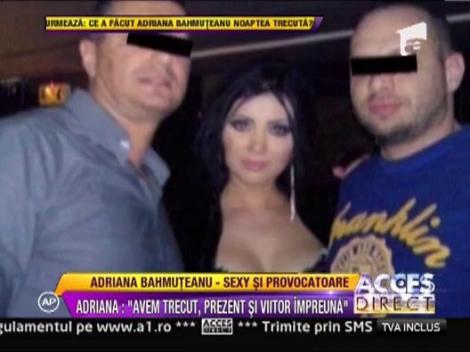 Adriana Bahmuteanu, in club fara Mihai!