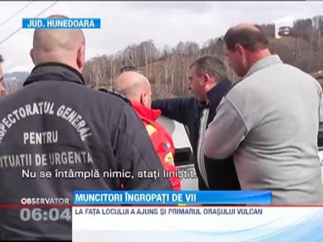 Muncitori ingropati de vii