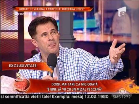 Doru Octavian Dumitru: "Eu fac mai mult show decat stand-up"