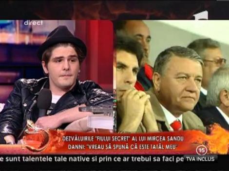 Danni, "fiul secret" al lui Mircea Sandu: "Nu ma intereseaza partea materiala"