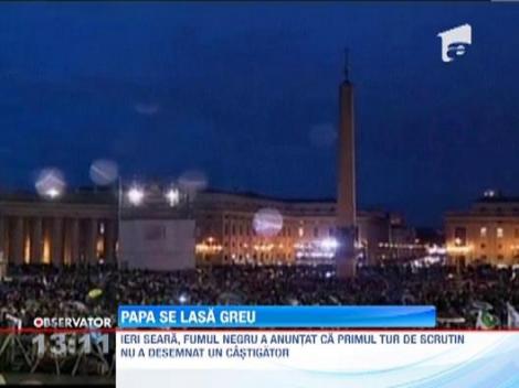 Fum negru pe cosul de la Vatican! Alegerea noului Papa a esuat din nou