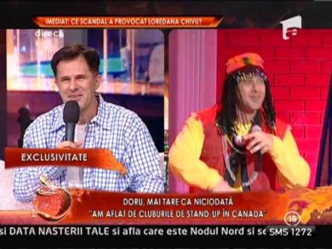 Doru Octavian Dumitru: "Sunt scriitor de comedie, nu comediant"