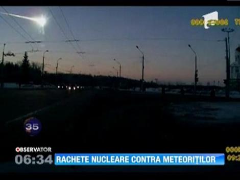 Rachete nucleare contra meteoritilor