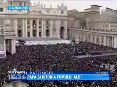 Istoria fumului alb de la Vatican