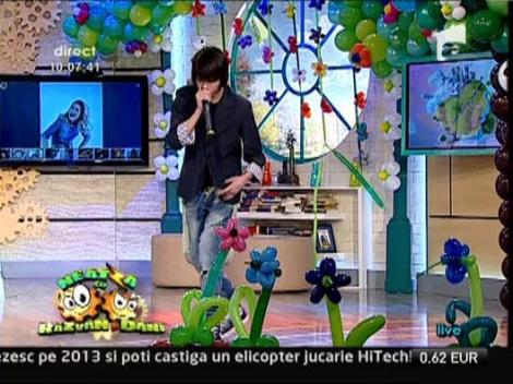 Cosmin Agache, demonstratie de beatbox