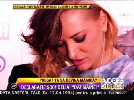 Delia Matache vrea sa devina mama!