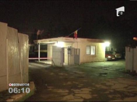 Rafuiala cu arme albe si focuri de arma langa sediul IPJ Dambovita