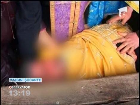 Preotul care a lesinat in timpul slujbei, in fata Bisericii Sfantul Mina din Constanta, este in continuare in stare foarte grava