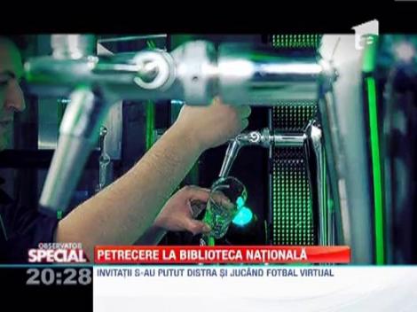 Biblioteca Nationala, loc de petrecere