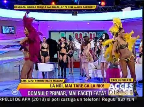 Carnavalul de la Rio de Janeiro s-a mutat la "Acces Direct"!