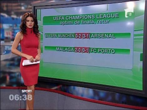 Formatiile calificate in sferturile de finala ale Ligii Campionilor