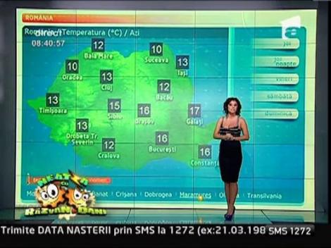 Vremea cu Roxana Vancea 14/03/2013