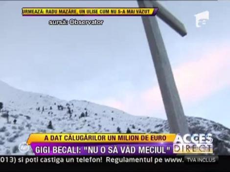 Gigi Becali cauta succesul pe muntele Athos!