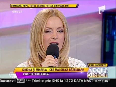 Simona: "Sergiu, trebuia sa ti-o intorc si eu"