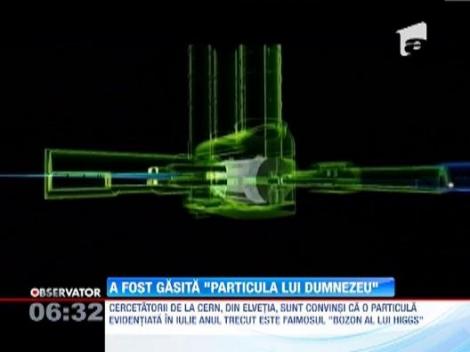 Cercetatorii de la CERN sunt convinsi ca au descoperit "particula a lui Dumnezeu"