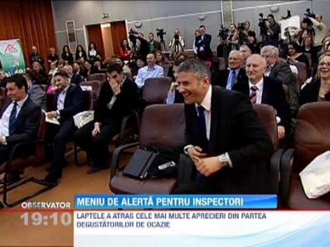 Reporterii Observator au incercat autoritatile! Le-au oferit produse cu probleme pentru degustare