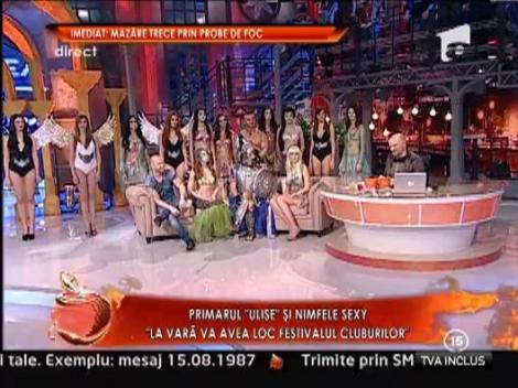Radu Mazare, primarul "Ulise" alaturi nimfele sexy: "Costumul meu costa 2.000 de euro!"