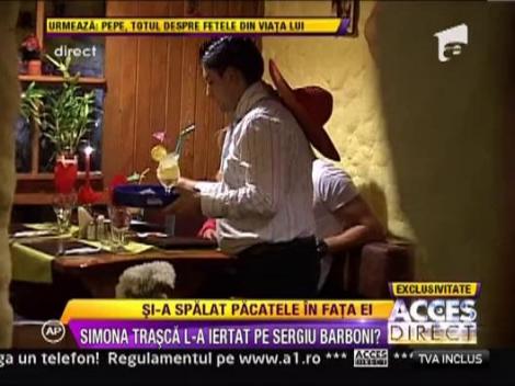 Simona Trasca i-a furat portofelul lui Sergiu Barboni