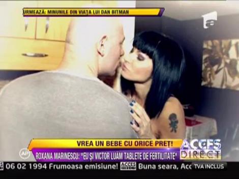 Roxana Marinescu vrea sa devina mamica