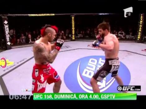 Carlos Condit si Johny Hendricks isi promit pumni si picioare in UFC 158