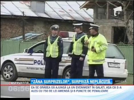 Andreea Marin, surprinsa cu o viteza de 145 km/h ora intr-o zona limitata la doar 100 km/h