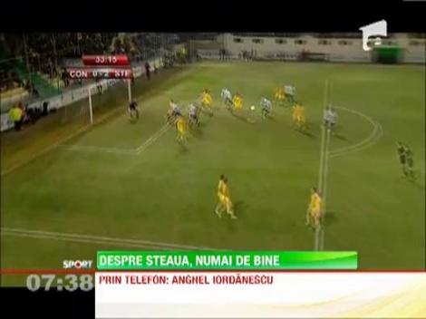 Anghel Iordanescu: "Steaua a fost peste Chelsea in trei din cele patru reprize ale dublei manse"