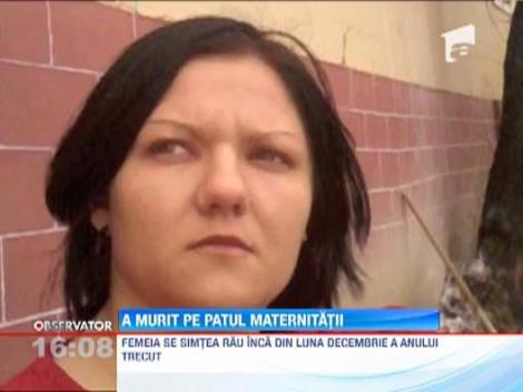 O tanara insarcinata din Buzau a murit pe patul de spital