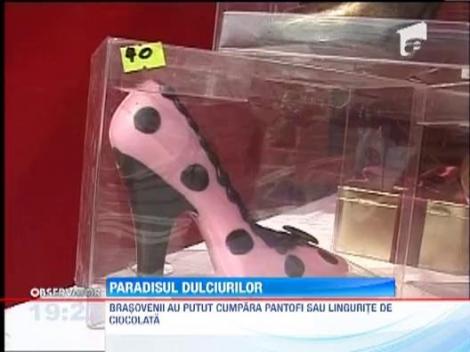 Paradisul dulciurilor la Brasov! Zeci de producatori internationali de ciocolata au scos la vanzare gadgeturi dulci