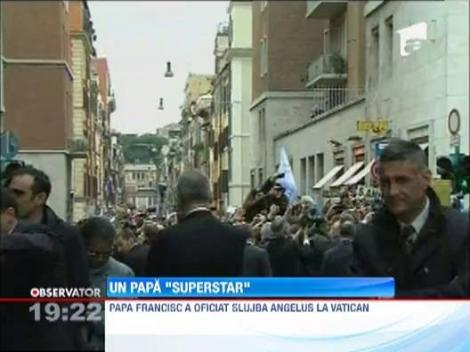 Papa Francisc a oficiat slujba Angelus la Vatican