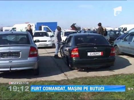 Arad: Patru masini din piata auto au fost lasate fara roti