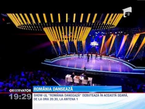 Show-ul "Romania danseaza" debuteaza la Antena 1, de la ora 20:30!