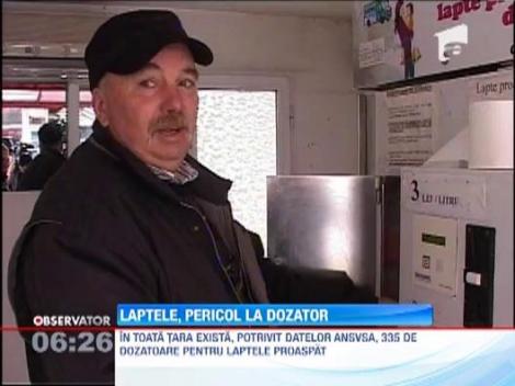 Dozatoare de lapte din Bucuresti, sub sechestru din cauza aflatoxinei