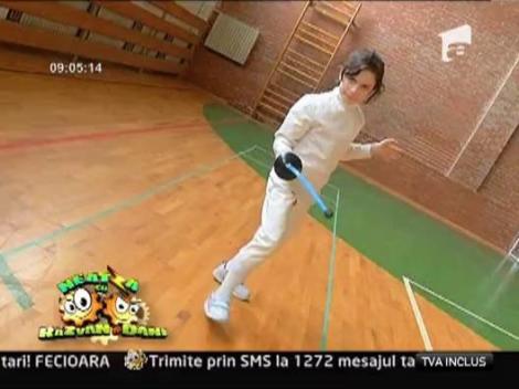 Scrima, singurul sport alb