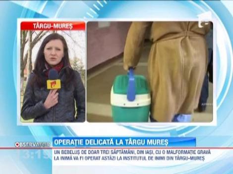 Operatie delicata la Targu Mures