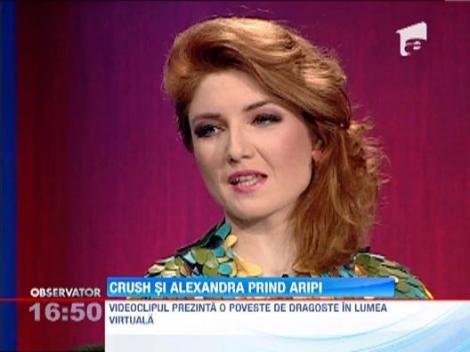 Alexandra Ungureanu si Crush au lansat videoclipul piesei "Nu am aripi"!