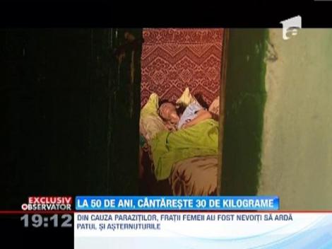 Caz socant! O femeie a ajuns sa cantareasca 30 de kilograme, la varsta de 50 de ani