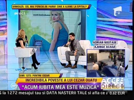 Cezar Ouatu, despre relatia cu stewardesa Andreea Petria: "Sunt inca prieten cu fosta iubita"