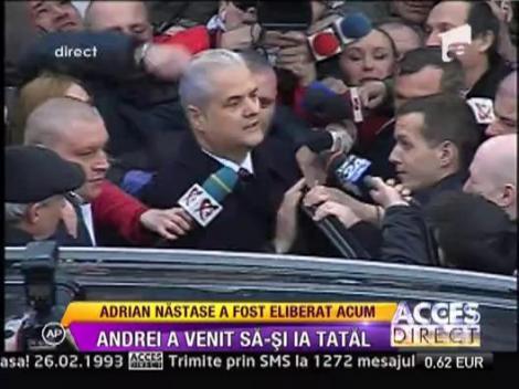 Adrian Nastase a fost eliberat din penitenciar