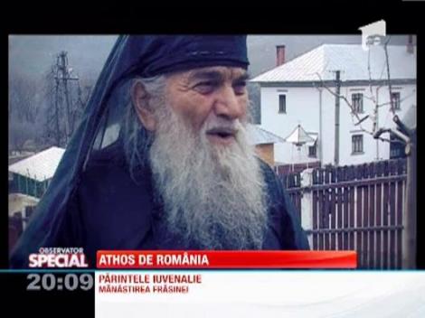 Calugarii de la Manastirea Frasinei traiesc intr-un post fara sfarsit