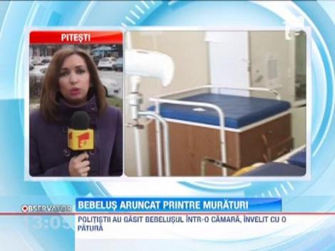 Si-a aruncat bebelusul nou-nascut intr-o camara