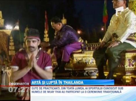 Boxul thailandez, o arta martiala