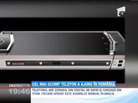 Cel mai scump telefon din lumea a ajuns in Romania