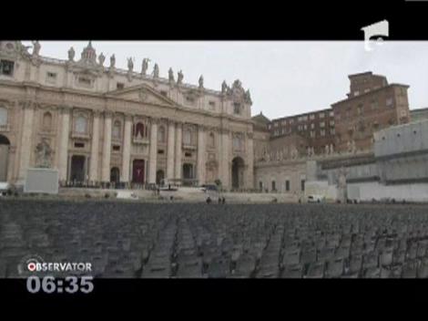 Papa Francisc va prelua astazi oficial fraiele bisericii Romano Catolice