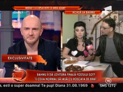 Adriana Bahmuteanu: "Mi-as dori ca fostul sot sa fie fericit"