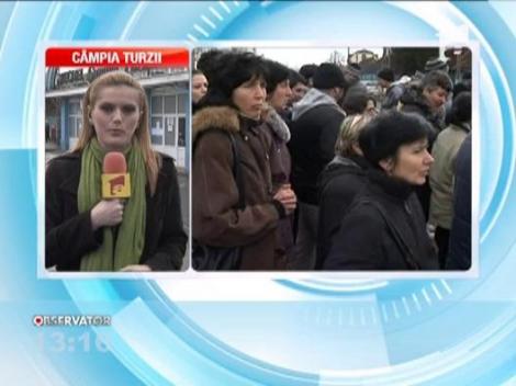Continua protestele la combinatul Mechel