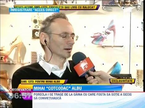 Gaina, marul discordiei dintre Mihai Albu si fosta sa sotie