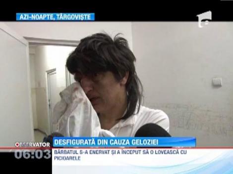 Ametiti de alcool, doi concubini s-au luat la bataie in plina strada