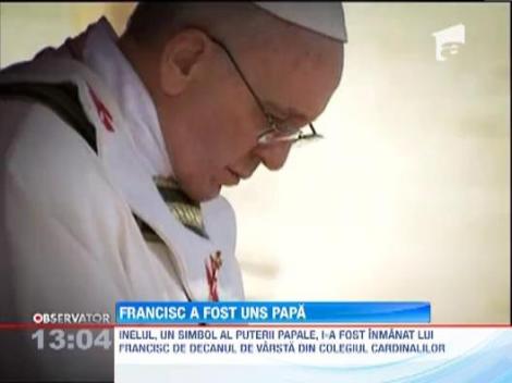 Ceremonia religioasa de intronizare a noului Suveranului Pontif s-a incheiat